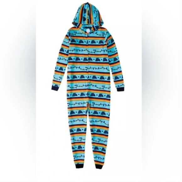ALDI Gear Unisex Holiday Christmas Onesie Pajamas - Picture 1 of 8